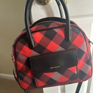 Vera Bradley Red Plaid Handbag